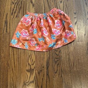 Gymboree Orange and Blue Skirt NWT Sz XL